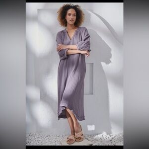♥️Ocean+Main lavender gauze maxi dress